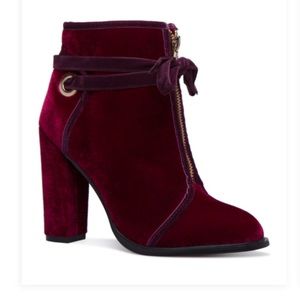 ygritte heeled hiker bootie
